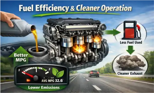 fuel efficiency oil change