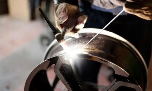 welding wheels and repair